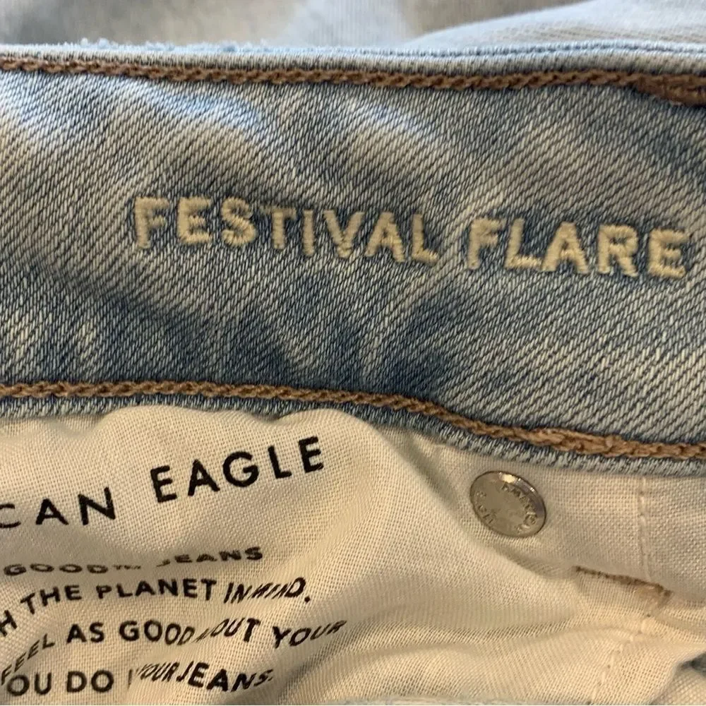 AE Pride Ne(x)t Level Festival Flare Jean Size 18 Short